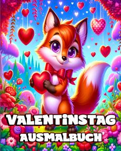 Valentinstag Ausmalbuch
