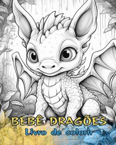 DRAGÕES BEBÊS Livro de colorir