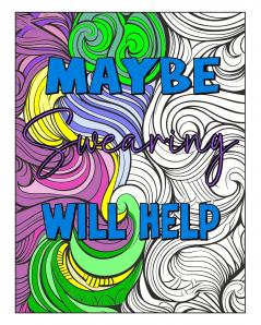 Sweary Coloring Book
