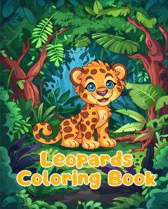 Leopards Coloring Book