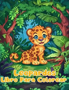 Libro Para Colorear de Leopardos