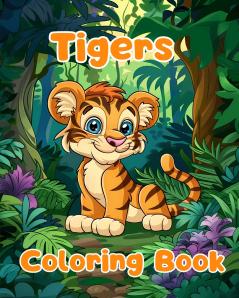 Tigers Coloring Book