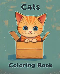 Cats Coloring Book