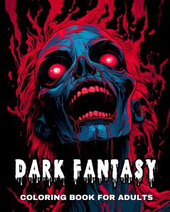 Dark Fantasy Coloring Book for Adults
