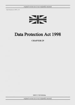 Data Protection Act 1998 (c. 29)