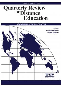 Quarterly Review of Distance Education Volume 25 Number 1