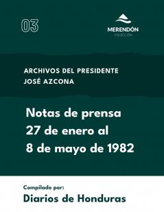 Notas de prensa 27 de enero al 8 de mayo de 1982
