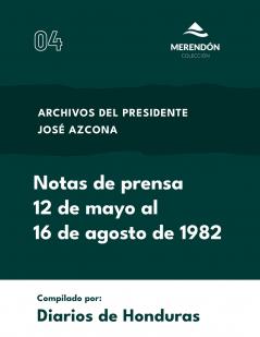 Notas de prensa 12 de mayo al 16 de agosto de 1982