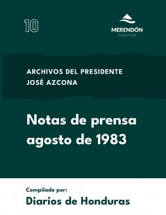 Notas de prensa agosto de 1983