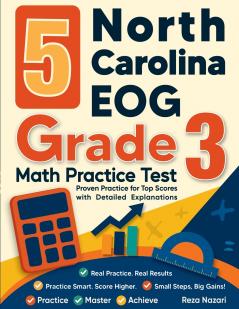 5 North Carolina EOG Grade 3 Math Practice Tests