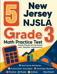 5 New Jersey NJSLA Grade 3 Math Practice Tests