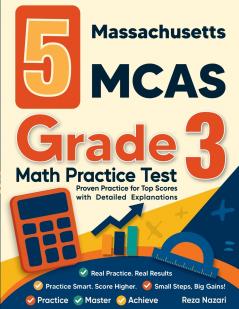 5 Massachusetts MCAS Grade 3 Math Practice Tests
