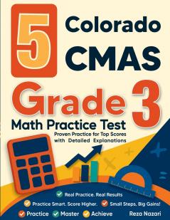5 Colorado CMAS Grade 3 Math Practice Tests