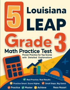 5 Louisiana LEAP Grade 3 Math Practice Tests