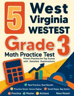 5 West Virginia WVGSA Grade 3 Math Practice Tests