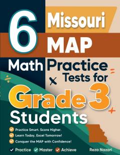 6 Missouri MAP Math Practice Tests for Grade 3 Students