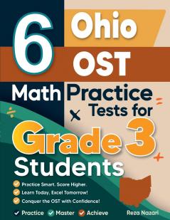 6 Ohio OST Math Practice Tests for Grade 3 Students