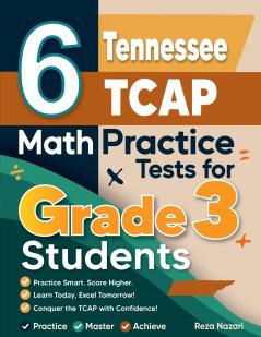 6 Tennessee TCAP Math Practice Tests for Grade 3 Students