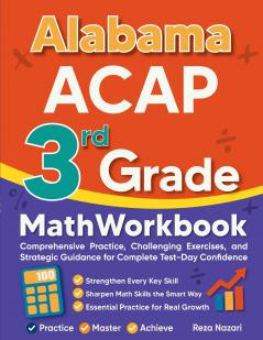 Alabama ACAP 3rd Grade Math Workbook