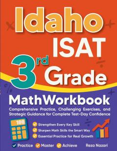 Idaho ISAT 3rd Grade Math Workbook