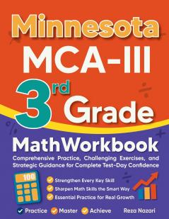 Minnesota MCA-III 3rd Grade Math Workbook