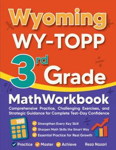 Wyoming WY-TOPP 3rd Grade Math Workbook