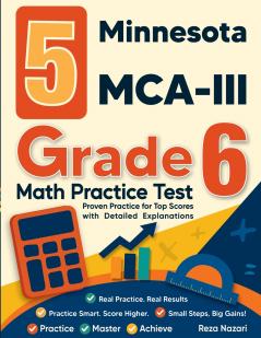 5 Minnesota MCA-III Grade 6 Math Practice Tests