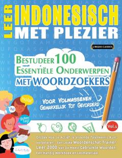 LEER INDONESISCH MET PLEZIER - VOOR VOLWASSENEN