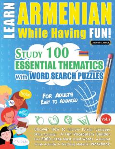 LEARN ARMENIAN WHILE HAVING FUN! - FOR ADULTS