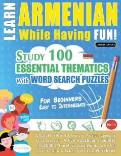 LEARN ARMENIAN WHILE HAVING FUN! - FOR BEGINNERS