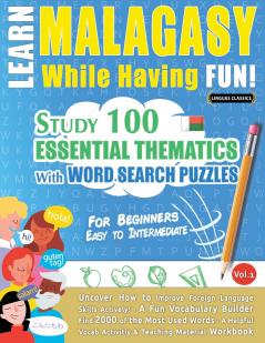 LEARN MALAGASY WHILE HAVING FUN! - FOR BEGINNERS