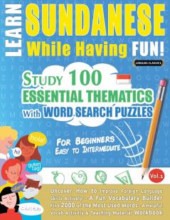 LEARN SUNDANESE WHILE HAVING FUN! - FOR BEGINNERS