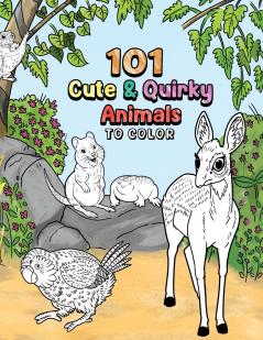 101 Cute & Quirky Animals to Color