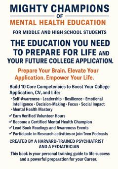 Mighty Champions of Mental Health Education