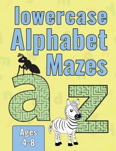 Lowercase Alphabet Mazes