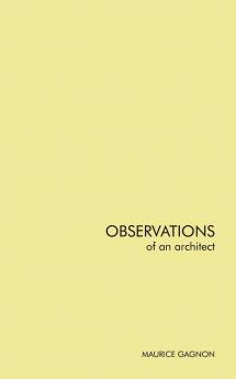 Observations of an architect