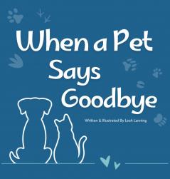 When a Pet Says Goodbye