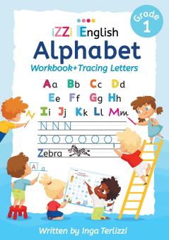 IZZi English Alphabet Workbook + Tracing Letters