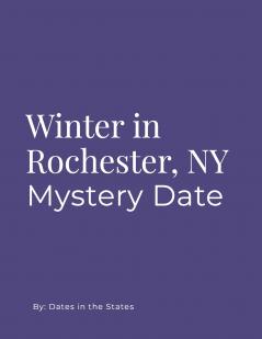 Winter in Rochester NY City Date Book