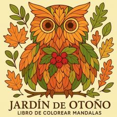 Jardín de otoño - Libro de colorear Mandalas