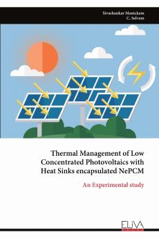 Thermal Management of Low Concentrated Photovoltaics with Heat Sinks encapsulated NePCM