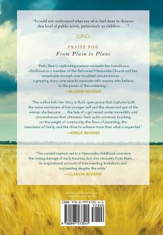 From Plain to Plane: My Mennonite Childhood a National Scandal and an Unconventional Soar to Freedom