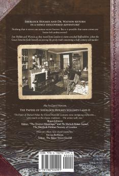 Sherlock Holmes and a Quantity of Debt