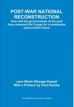 POST-WAR NATIONAL RECONSTRUCTION
