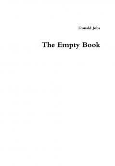 The Empty Book