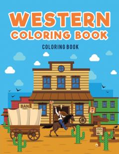 Western Coloring Book
