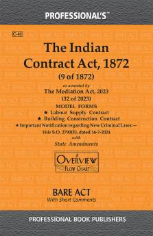 Indian Contract Act 1872 as amended by Mediation Act 2023 with State Amendments