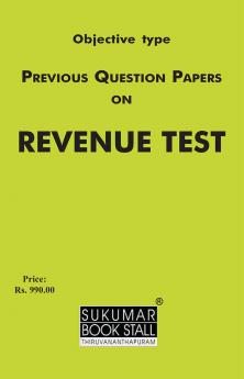Previous Question Papers on Revenue Test|Sukumar Publishing House|LAW Books for Exam
