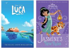 Regal Beginnings & Seaside Adventures Combo: Jasmine's New Rules & Disney/Pixar Luca Deluxe Junior Novelization