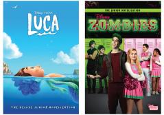 Whimsical Worlds Combo: Disney Zombies & Luca Junior Novelization